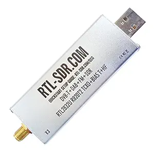 RTL-SDR Blog R820T2 RTL2832U 1PPM TCXO SMA Software Defined Radio (Dongle Only)