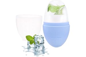 ARFUEE Ice Roller, 1 pieza Reutilizable Ojo Masaje con hielo Belleza facial Cuidado de la piel Compresa de hielo Reduce los poros, reduce la hinchazón, mejora la elasticidad de la piel Rodillo de hielo
