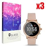 Ceston 9H Protection Ecran en Verre Trempé pour Montre Connectée Fossil Julianna HR Gen 5 (3 Pack)