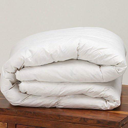 Luxury 100% Microfibre Feels Like Down Duvet Soft Bouncy White Quilt Hotel Quality (15 Tog All Season, Super King)