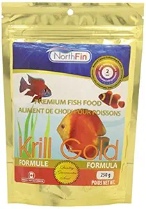 Northfin Fish Food Krill Gold 2mm Pellet 250 Gram - Sinking Discus Food