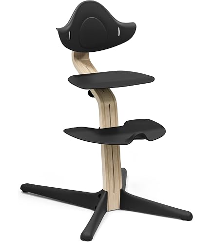 Stokke Steps Chair, Black - 5-in-1 Seat System - Can Transform