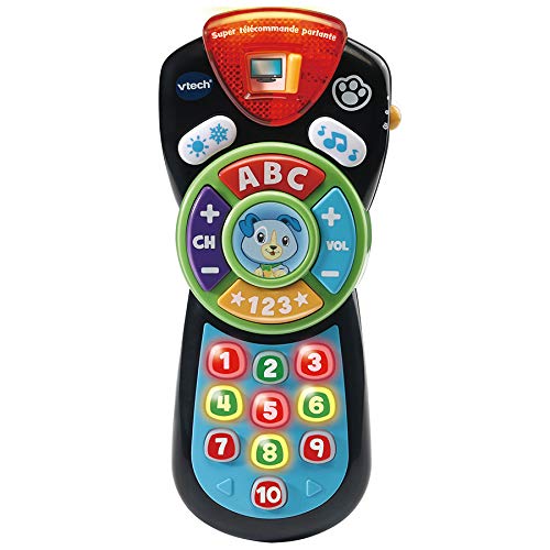 VTech- Super TELECOMMANDE PARLANTE Baby Jouet Premier Age, 80-606275, Multicolore