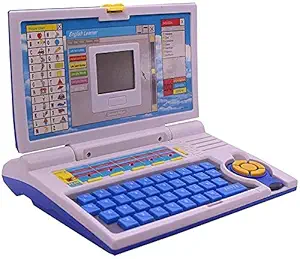 Indian Lifestyle Learning Education Series Toys for Teaching & Learning Purpose, Kids Fun 20 Activities & Games Fun Laptop Notebook Computer Toy for Kids