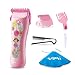 Yijan G820S Varied Speed Waterproof Ultra Quiet Rechageable Hair Trimmer for Baby and Girls