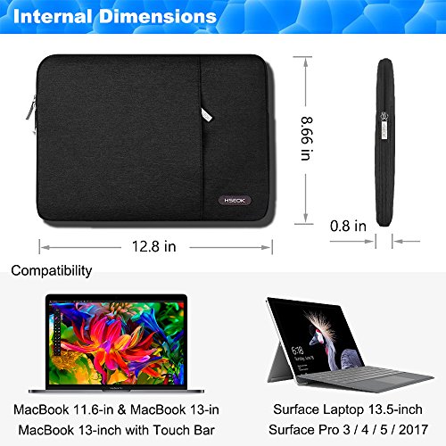 HSEOK 2017 neue MacBook Pro 13 Zoll  Surfacf Pro 2017 3 4  sto  fest Sleeve H  lle Ultrabook Laptop Tasche f  r 13 3 Zoll Acer Ausu Dell HP Toshiba Le