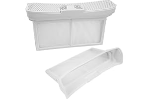 Shinemond Flusensieb Filtertasche Filter 320x180x78 mm für Bosch/Siemens/Neff Wäschetrockner 00656033/656033 wie iQ300 iQ500 iQ700 iQ800 2teilig