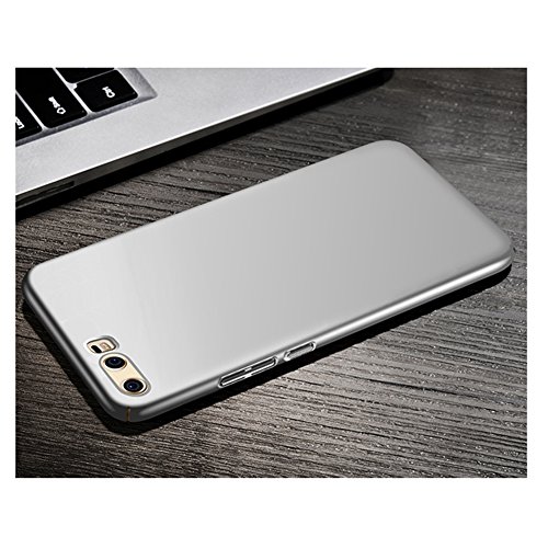 Plata Ultra-delgado Funda Case Cover y Protector de Pantalla Para Huawei P10 5 1 pulgadas Vooway   MS70297