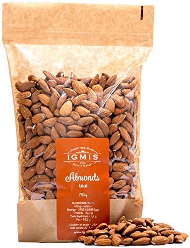 Preisvergleich Produktbild Igmis Mandeln Ganz Roh - 750g - Direkt Vom Bauernhof Entfernt