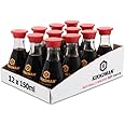 Kikkoman Soy Sauce, 150 ml, (Pack of 12), Naturally Brewed