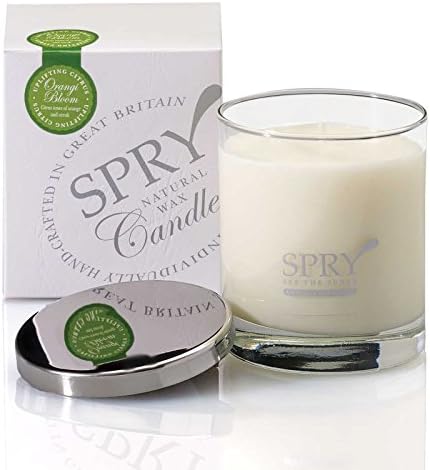 Spry Candles Medium Jar, Orangi-Bloom, Natural