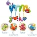 SHILOH Baby Activity Spiral Wrap Around Crib Bed Bassinet Stroller Rail Toy Sea Animals