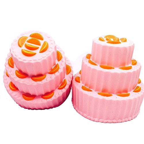 Lurcardo Squishies Jumbo Multi-layer Cake Squishy Slow Rising Squishies Squeeze Toys Sugar Scented Stress Relief Toys Kawaii Collection Novelty Games Soft Toys for Boys Girls Gifts