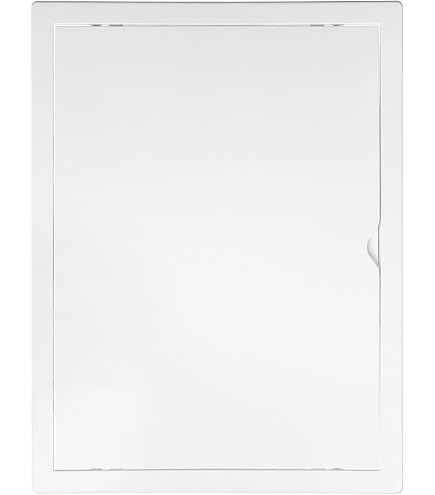 AIROPE Trappe Visite Acier 300x500mm - Ouverture Latérale, Fermeture Magnétique - Pour Compteur, Fils
