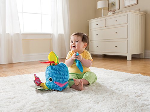 Lamaze Babyspielzeug „Willi der Wal“ – hochwertiges Spielzeug zur Stärkung der Eltern-Kind-Beziehung ab 9 Monate - 5
