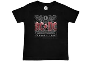 Metal Kids AC/DC Black Ice Unisex T-Shirt schwarz Band-Merch, Bands