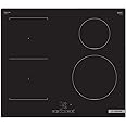 Bosch Series 4 PWP611BB5B Induction Hob with TouchSelect, CombiZone, PowerBoost and Timer Switch Off, Integrated, Black, 60cm wide