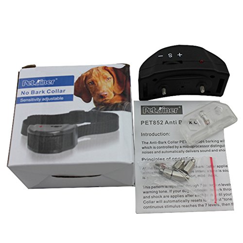 Yunt-Dog-Training-Collar-Six-speed-Adjustable-Voice-activated-Bark-stop-Collar-for-Dogs