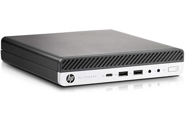 HP EliteDesk 800 G5 Desktop Mini Intel Six Core i5 9500T 256GB SSD HDD 16GB Memoria Windows 11 Pro Desktop Computer Mini PC (reacondicionado)