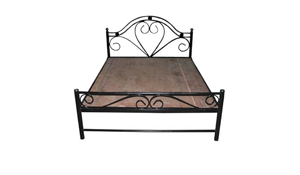 iron cot queen size