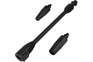 DIYARTS Lancia ad Alta Pressione, Pistola a spruzzo per idropulitrici con 2 Ugelli Rotante Ricambio Regolabile per Karcher K2 K3 K4 K5 K6 K7 Accessori