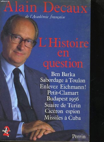 couverture de : HISTOIRE EN QUESTION (L')