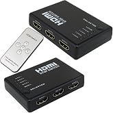 POWERMASTER 5 IN 1 OUT HDMI SWITCHER * S-LINK SL-HSW55