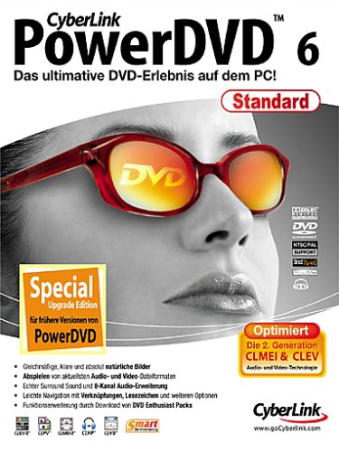Preisvergleich Produktbild PowerDVD 6 Standard (Upgrade)