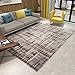 Produktbild NBE Waschbar Rechteck modernen minimalistischen Teppich Wohnzimmer Sofa Couchtisch großer Teppich Schlafzimmer Bettvorleger 82 x 122 cm (Farbe: 1)