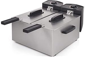 Princess Double 01.183123.01.001, Doppia friggitrice, Capacità 2 X 3 litri