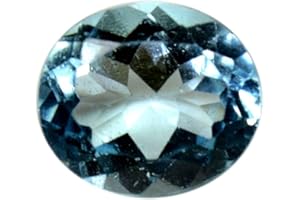 55CARAT Topaze bleue naturelle Gemtsone 3 carats ovale pierre lâche pour fabrication de bijoux pierre de naissance à prix grossiste