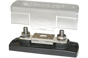 Blue Sea Systems 5005 ANL Fuse Block with Insulating Cover, 35-300 Amp, 32V DC