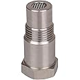Pepisky M18*1.5 Car O2 Oxygen Sensors Protective Plug Adapter Stainless Steel Engine Light Eliminator Adapter with Filter