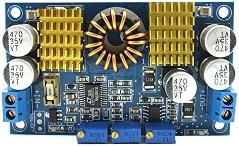 RHDZQ LTC3780 DC 5-32V To 1V-30V 10A Automatic Step Up Down Regulator Charging Module Solar Car Regulator Pressure Constant Current Power Module