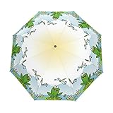 bennigiry Funny Cartoon rana resistente al viento impermeable compacto paraguas de...