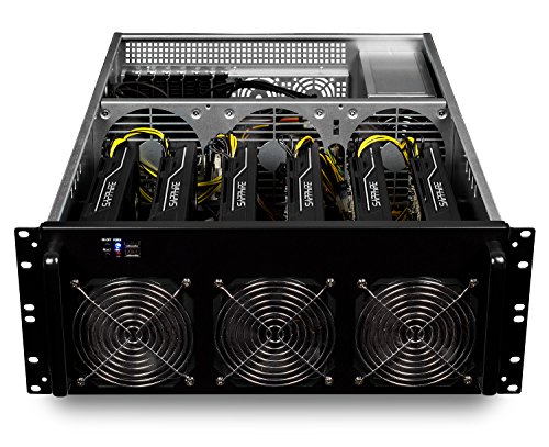 Bold. Mining Rig Computer  6 x RX 470  optimizado Minero de GPU para Crypto de divisas  Ethereum  Monero  zcash  Bitcoin Oro  Litecoin  con Mining Software Plug & Mina  Mining Server
