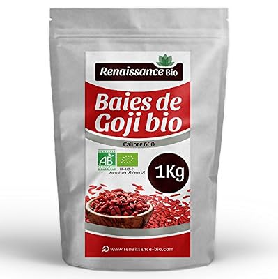 Renaissance Bio Baies de Goji Bio - 1 kg - Calibre 600