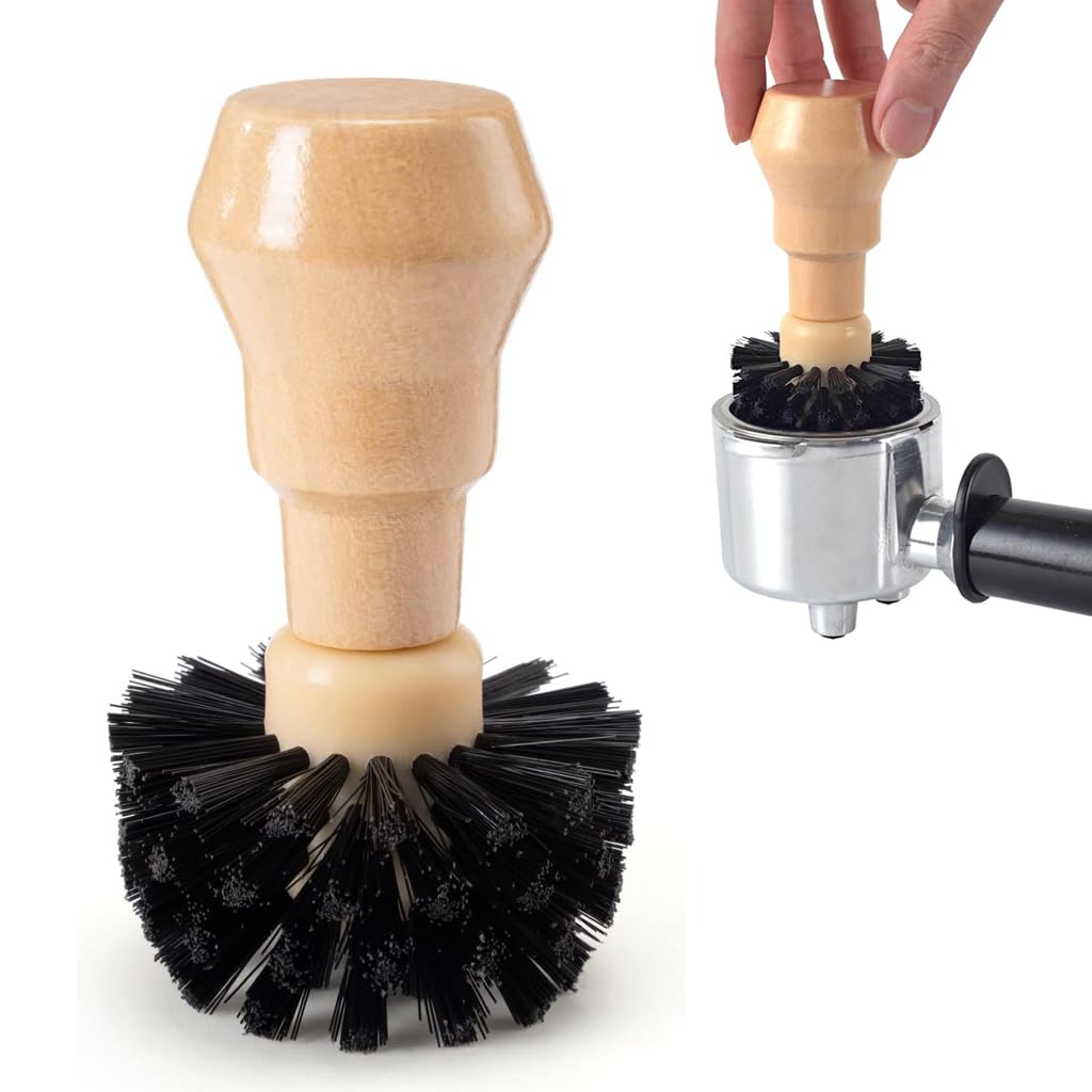 Supvox Portafilter Cleaning Brush: A Must-Have Tool for Sparkling Coffee Machines