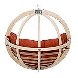 Amazonas AZ-2030470 Holz Hängekugel für Kinder, Globo terracotta - 4