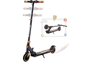 RCB TECH E-Scooter Kinder (8-12-16 Jahre) - Faltbarer Elektroroller für Kinder - Max Reichweite 16 KM - Max. 20 KM/H - Geschenk für Kinder und Jugendliche