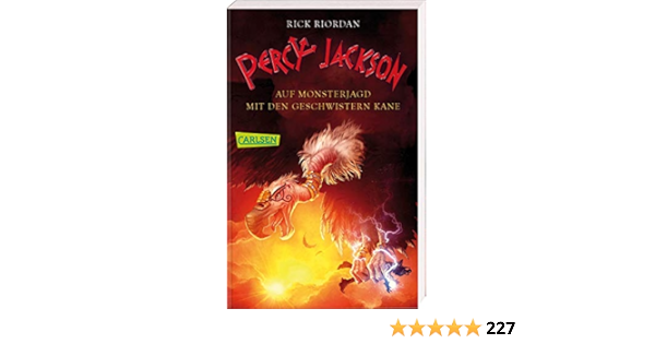 Percy Jackson Auf Monsterjagd Mit Den Geschwistern Kane Percy Jackson Sonderband Zur Bestsellerserie Amazon It Riordan Rick Haefs Gabriele Max Claudia Libri In Altre Lingue