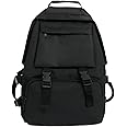Glowic backpack bags for women || bags for women office use || bag for boys || backpack bag || backpack bag for man(WBAG-103) (Black)