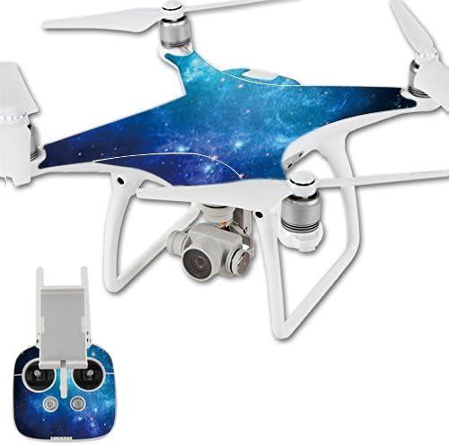 Seeme® Exclusive Decoration Wrap Skin Water-resistant 3M Sticker Decal Kit for DJI Phantom 4 Professional / Advanced Quadcopter Body and Remote Controller (DJI4-004)