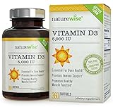 NatureWise Vitamin D3 5,000 IU, 360 Easy-To-Swallow Softgels, 1-Year Supply