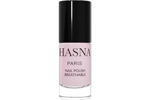 HASNA COSMETICS Hasna Paris - Vernis à Ongles Halal - Éco-Responsable - Brillance et Longue Tenue - Facile à Appliquer - 6ml (NUDE ROSÉ)