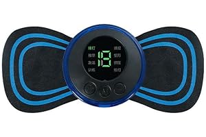 WaJiu ABS Trainer Muscle Stimulator,Washable EMS Muscle Stimulator, Non-Replacing Skin-Friendly Silicone Pad, 6 Mode 15 Intensity Level, Stomach Toning Belt for Men&Women