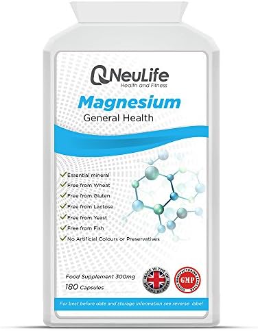 Magnesium 300mg - 180 Capsules