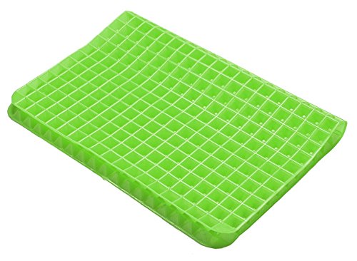 Silikon Backunterlage 40x29cm Backmatte Grün Silikon-Backfolie STAR-LINE® Diät-Backblech-Unterlage Backpapier Ausrollmatte Fettfrei-braten-Grillen Fettarm-Braten fettarm und gesund Kochen (BPA-frei) - 4