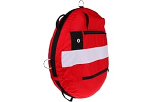 Milageto Flotador de Boya de Seguridad de Visibilidad para Buceo en Apnea,