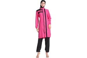 Mr Lin123 Frauen Badeanzug Set Muslim Bademode bescheidene islamische Damen Burkini Badeanzug Plus Size Beachwear Burkini